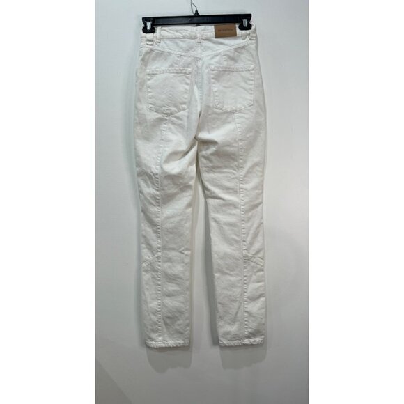 NWTD Retrofete Size 27 Taylor Jeans in White MSRP $345 - Picture 11 of 15
